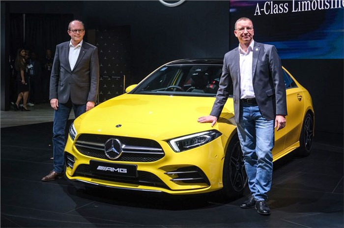 Mercedes-Benz A-Class sedan makes India debut in AMG A35 guise