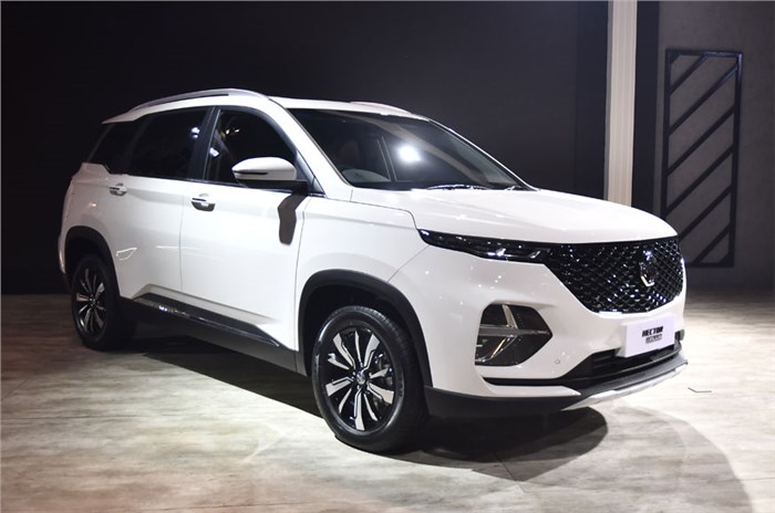 MG&#8217;s Hector Plus is a three-row version of the five-seat SUV