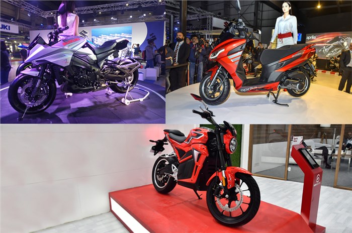 Top 3 two-wheelers at Auto Expo 2020