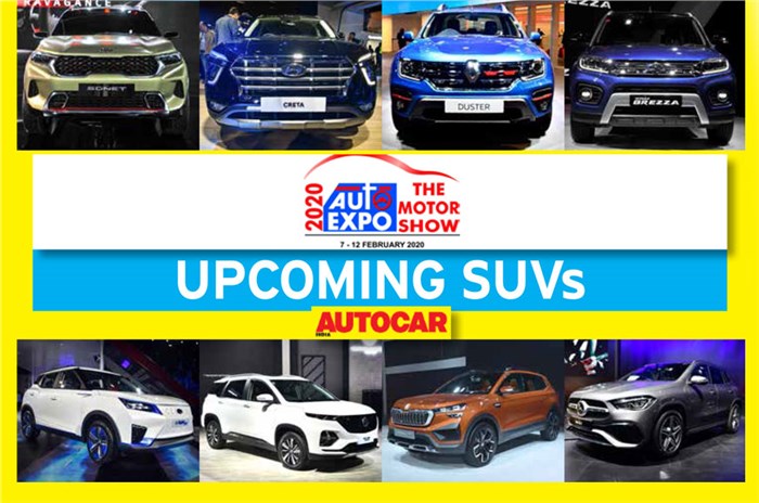 Upcoming SUVs from Auto Expo 2020