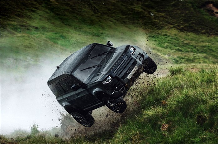 New Land Rover Defender performs extreme stunts in James Bond movie