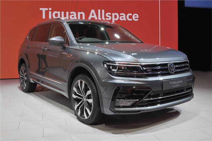 Volkswagen Tiguan AllSpace India launch on March 6