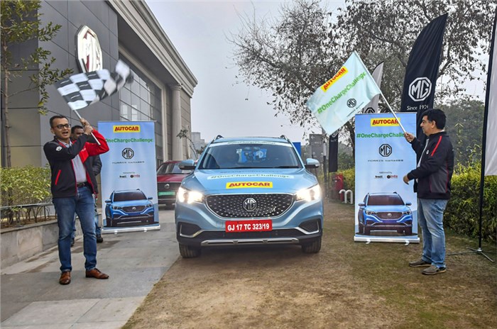 Autocar India sets a record, covers 563km in MG&#8217;s ZS EV on one charge