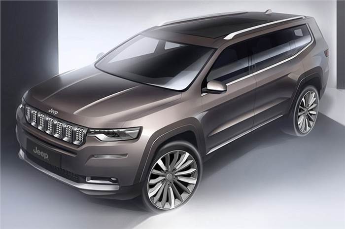 Jeep D-SUV, Compass facelift expected next year