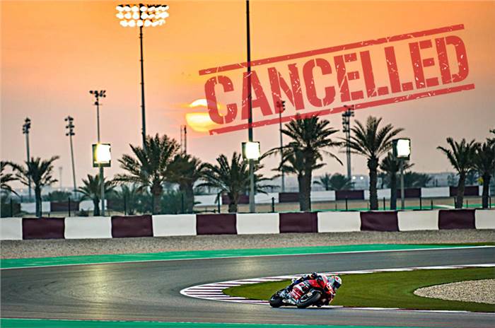 Qatar MotoGP race cancelled due to Coronavirus travel restrictions; Thai GP postponed