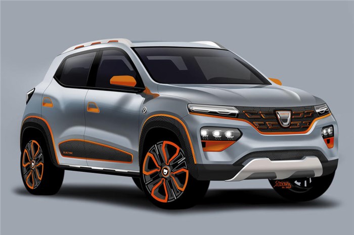Renault Kwid-based Dacia Spring concept revealed