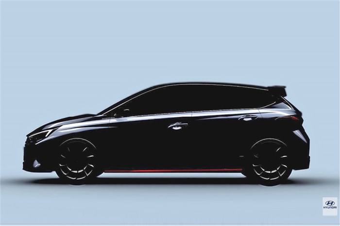 New Hyundai i20 N teased ahead of unveil