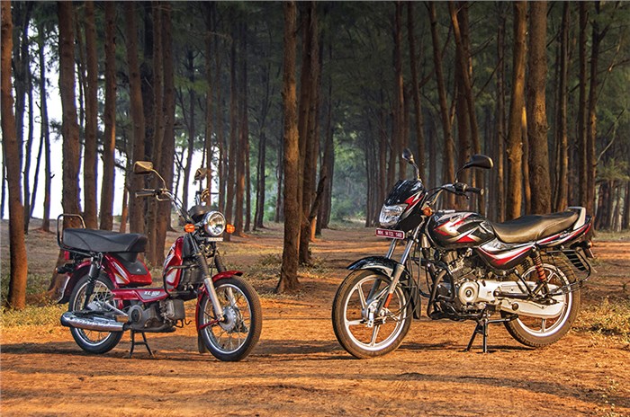 As Low As It Gets: TVS XL 100 and Bajaj CT100 feature