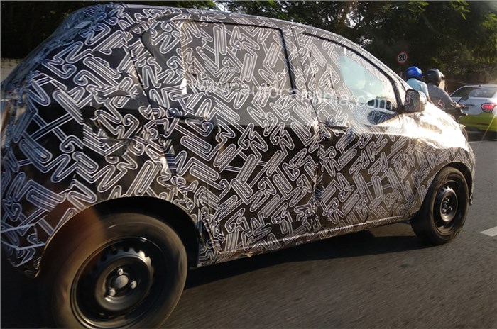 Datsun Redigo facelift spy shots indicate major updates