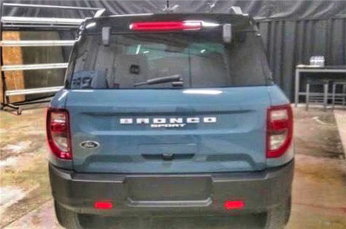 Ford Bronco Sport SUV first images out