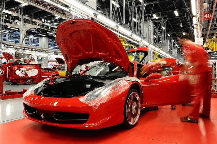 Ferrari factory continues operation despite Covid-19-related quarantine measures