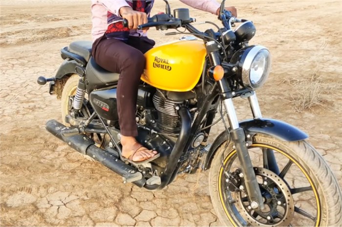 2020 Royal Enfield Meteor 350 spotted undisguised