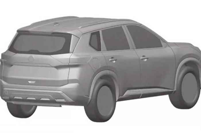 Next-gen Nissan X-Trail previewed in design patents