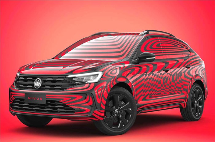 Volkswagen Taigun-based Nivus SUV partially revealed