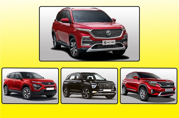 BS6 MG Hector diesel vs rivals: Price comparison