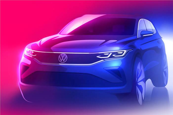 Volkswagen Tiguan facelift teaser hints at new 'dynamic' design