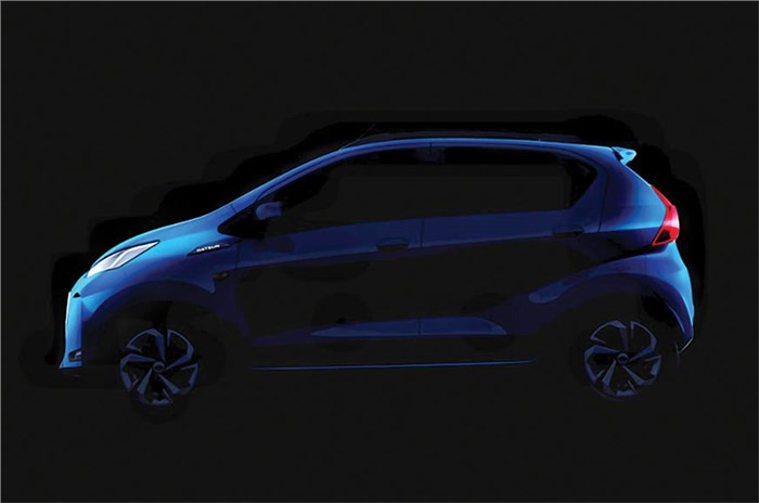 Datsun Redigo facelift teaser reveals design changes