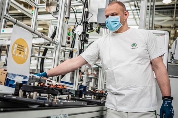 Volkswagen, Skoda plants abroad resume production