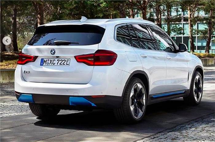 BMW iX3 EV SUV images leaked