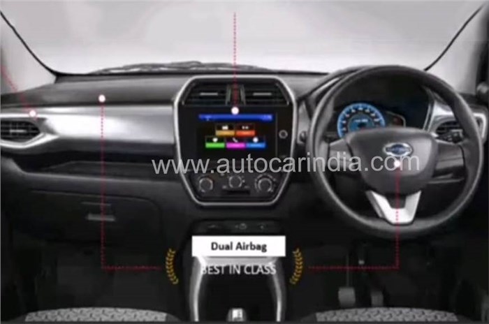 Datsun Redigo facelift leaked