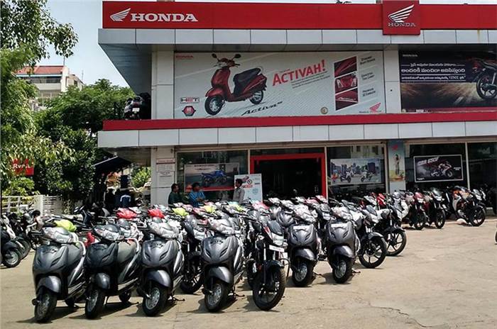 Select Honda two-wheeler dealers restart operations