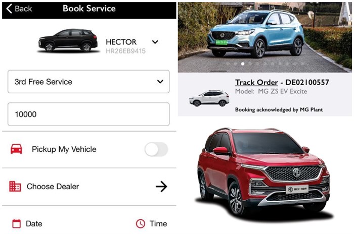 MG India introduces new sales and service app