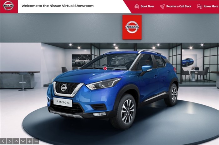 Nissan India introduces virtual showroom experience