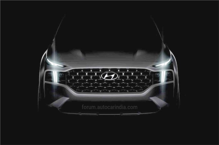 Heavily updated Hyundai Santa Fe teased ahead of unveil