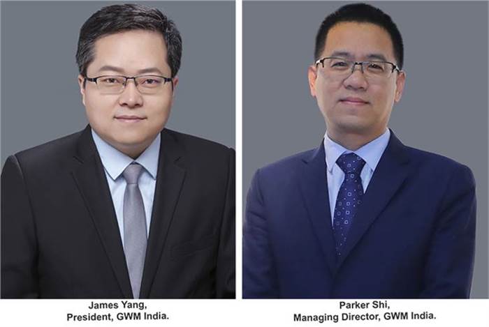 GWM India&#8217;s president and MD are James Yang and Parker Shi