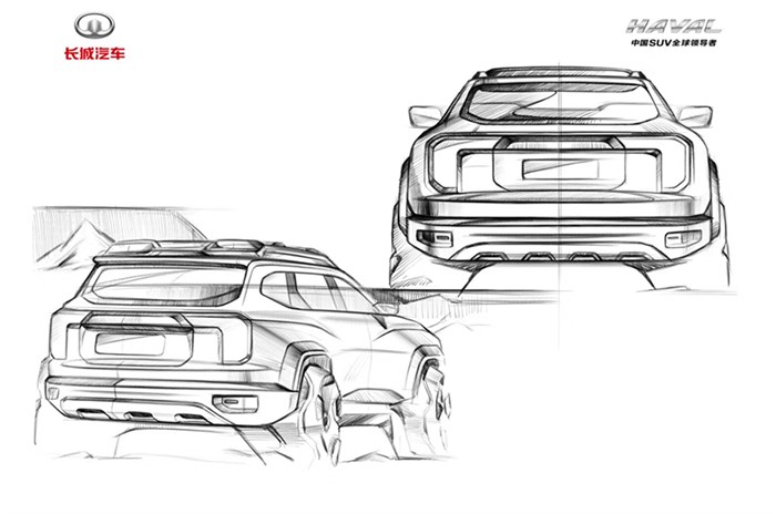 New Haval SUV design sketches revealed