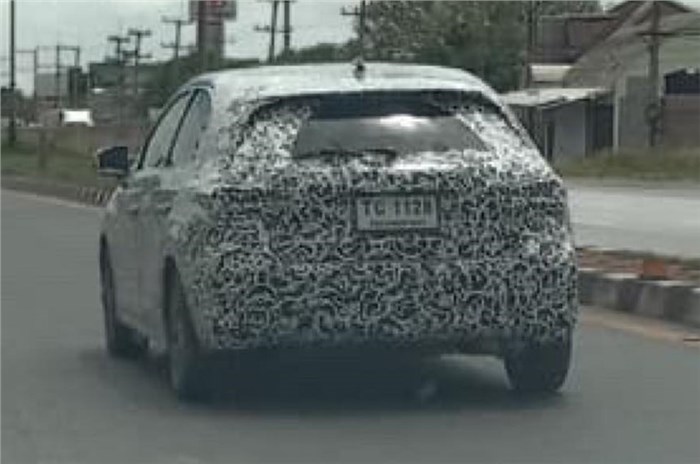 Honda City hatchback spied for the first time