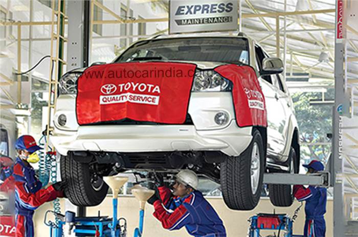 Toyota Kirloskar introduces new service features
