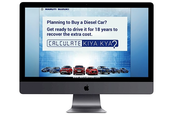 How Maruti Suzuki is making a case against diesels using a cost calculator