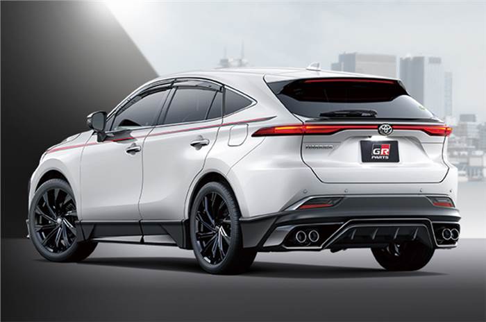 Toyota GR Harrier revealed with sporty bits from TRD