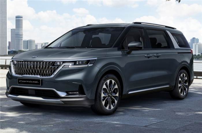 2021 Kia Carnival: first pictures revealed