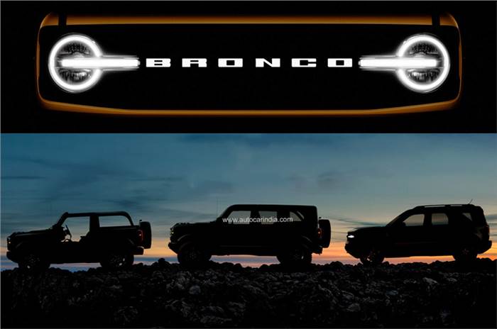 New Ford Bronco SUV line-up teased ahead of July 13 unveil