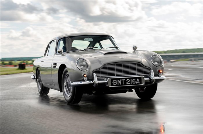 First Aston Martin DB5 Goldfinger Continuation rolls off production line