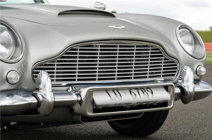 First Aston Martin DB5 Goldfinger Continuation rolls off production line