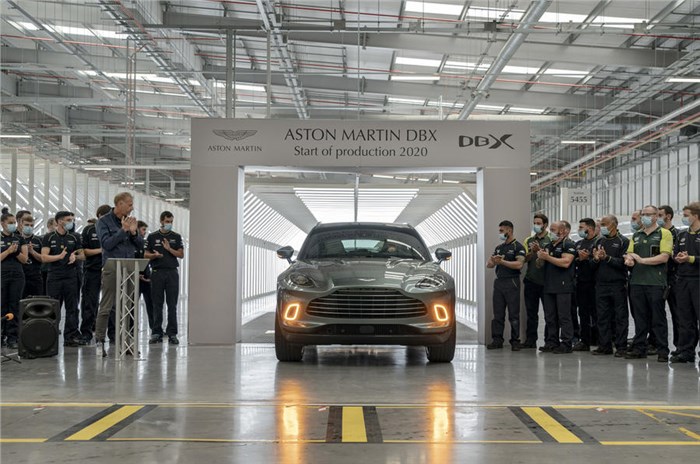 Aston Martin DBX production commences