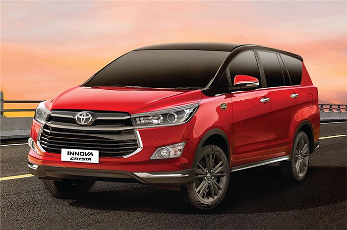 Toyota Innova Crysta gets new finance options for July 2020