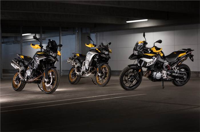 BMW F 750 GS, F 850 GS &#8216;40 Years of GS Edition&#8217; revealed