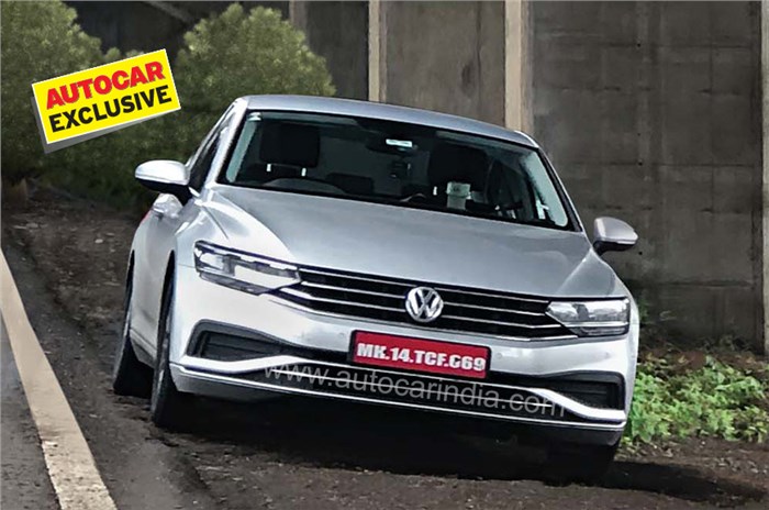New Passat caught testing; VW looking at India launch