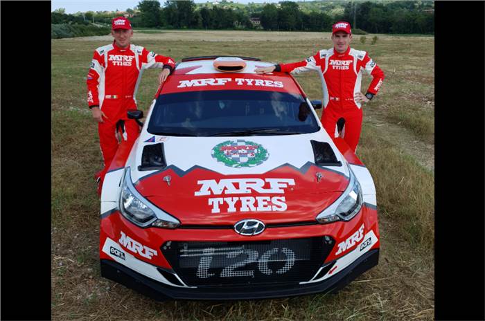 MRF gears up for maiden European Rally Championship campaign