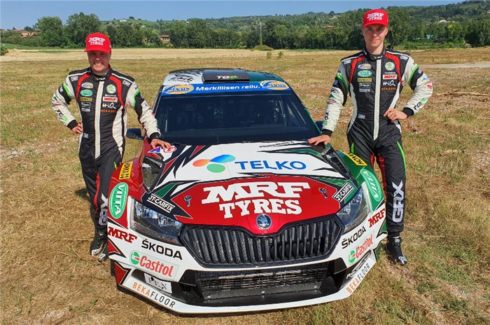 MRF gears up for maiden European Rally Championship campaign