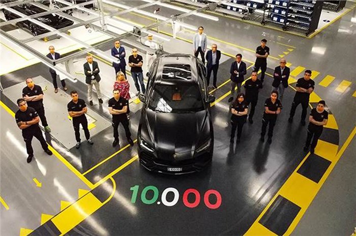 Lamborghini Urus crosses 10,000-unit production milestone