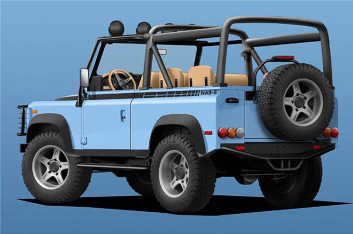 Land Rover Defender-based Twisted NAS-E electric SUV revealed