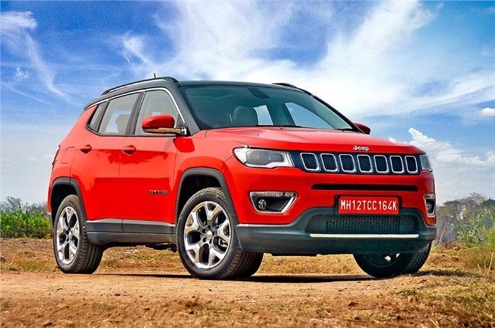 Jeep Compass facelift interior, UConnect 5, large touchscreen first  pictures