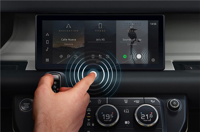 Jaguar Land Rover begins contactless touchscreen trials
