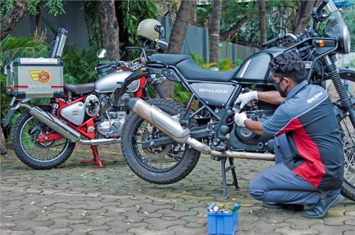 Royal Enfield sets up 800 mobile service units across India