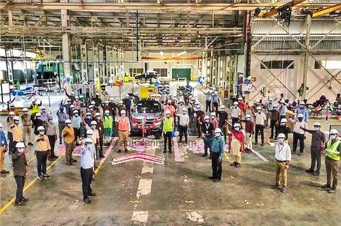 Citroen C5 Aircross India trial production begins